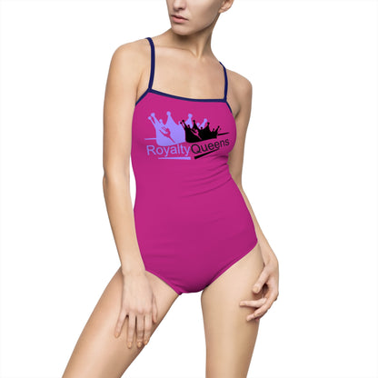 Royalty Queens One-Piece Swimsuit, Stylish Swimwear, Beach Day Outfit, Pool Party Essential, Gifts for Her, Summer Fashion