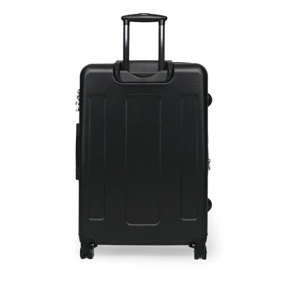 Stylish Travel Suitcase with Time Design, Unique Luggage, Adventure Ready Bag, Perfect for Travelers, Stylish Gift Idea
