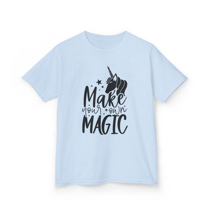 Kids Unicorn Magic Tee - 'Make Your Own Magic' Cotton Shirt