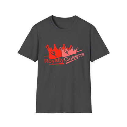 Royalty Queens Unisex Softstyle T-Shirt - Fun, Empowering, Comfortable Gift for Friends, Birthday, Celebration, Casual Wear