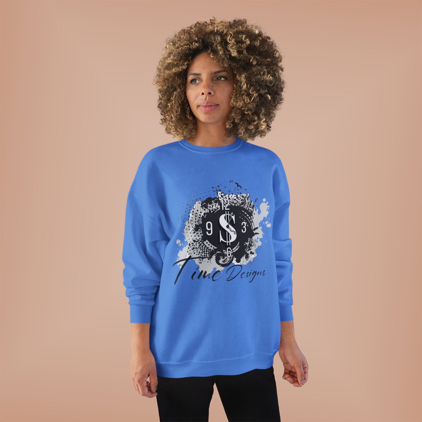 Unisex Eco-Friendly Graphic Crewneck Sweatshirt
