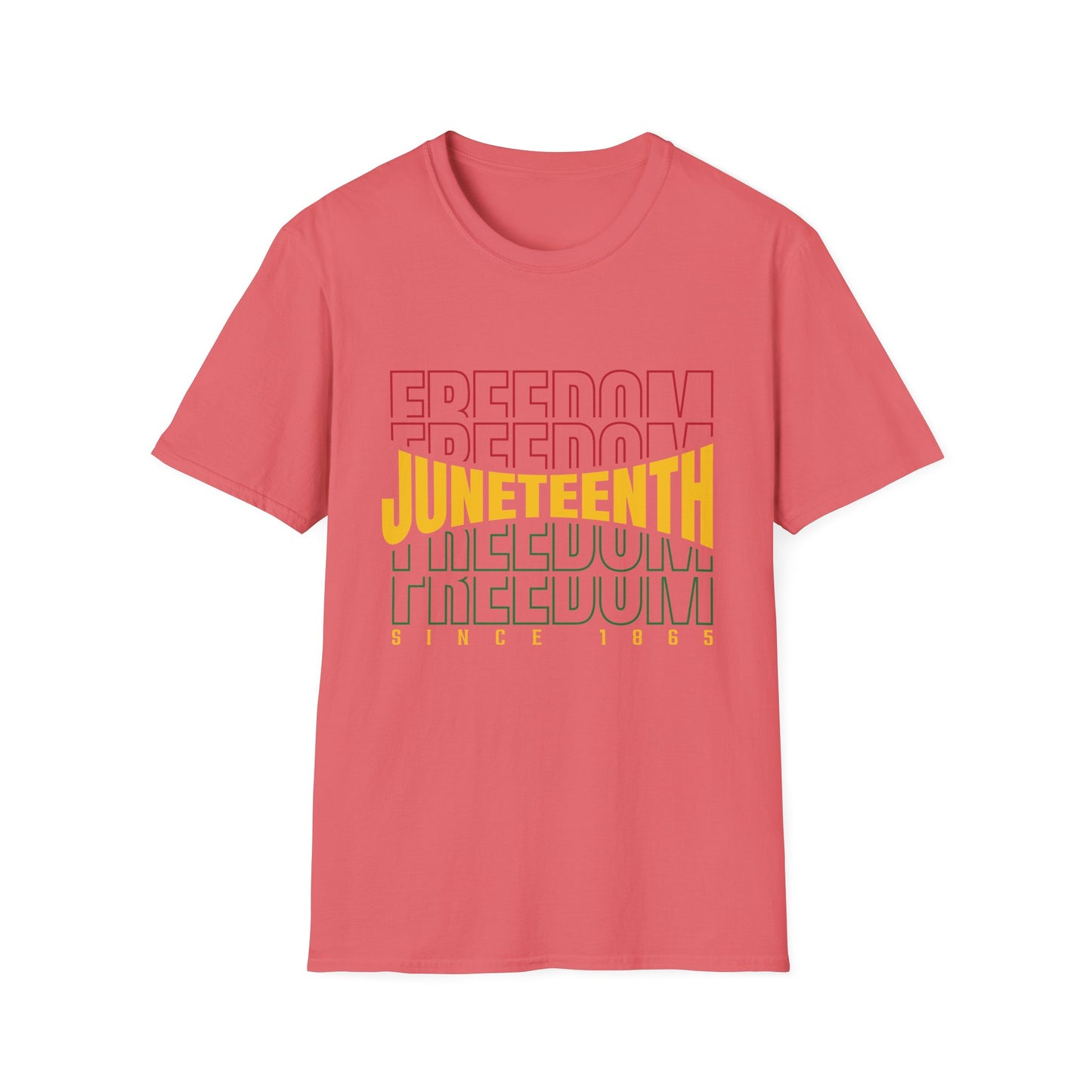 Juneteenth Freedom T-Shirt, Unisex Softstyle Tee, Celebrate Freedom, African American History, Independence Day Shirt, Gift for Activists