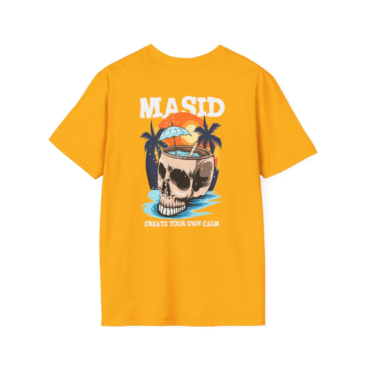 Unisex Softstyle T-Shirt - 'Create Your Own Calm' & Anime Design