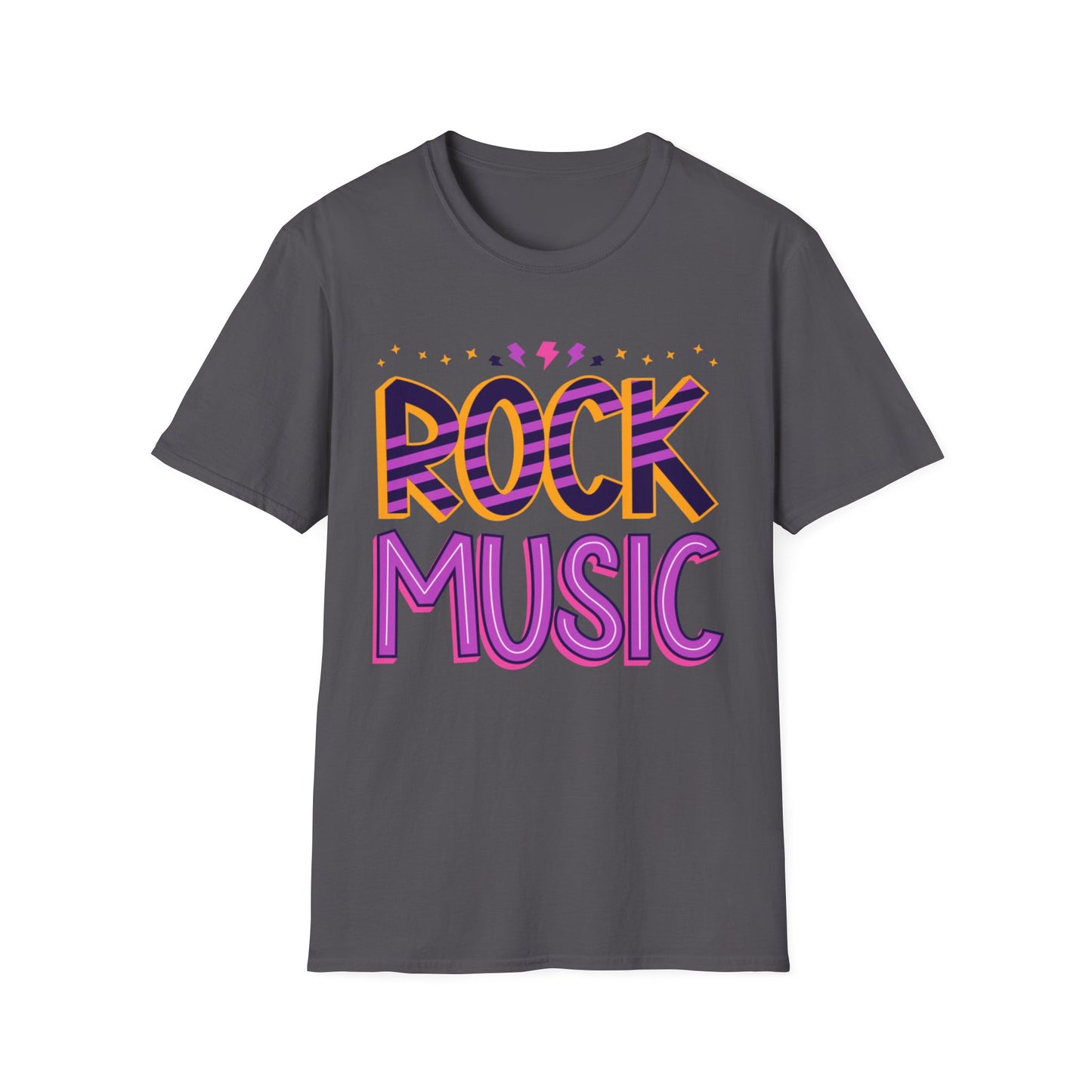 Rock Music Unisex Softstyle T-Shirt | Perfect for Concerts, Music Lovers, Gifts, Casual Wear, Festivals