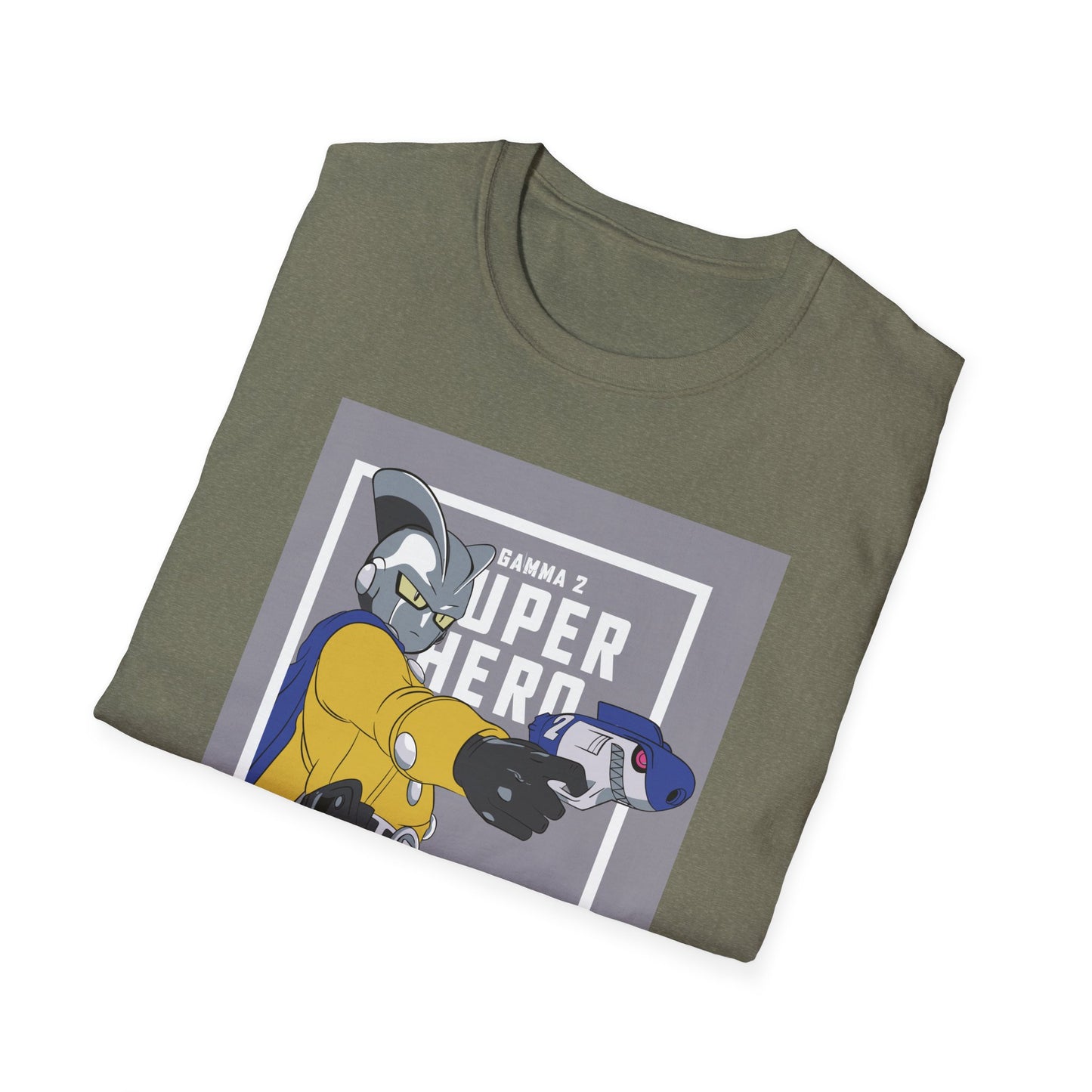 Superhero Unisex Softstyle T-Shirt | Comic Graphic Tee for Fans | Perfect Gift for Birthdays, Celebrations, Casual Wear, Events, Collectors