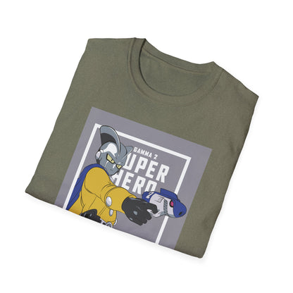 Superhero Unisex Softstyle T-Shirt | Comic Graphic Tee for Fans | Perfect Gift for Birthdays, Celebrations, Casual Wear, Events, Collectors