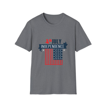 Independence Day Unisex T-Shirt, 4th of July Tee, Holiday Shirt, Patriotic Apparel, Summer Celebration Wear