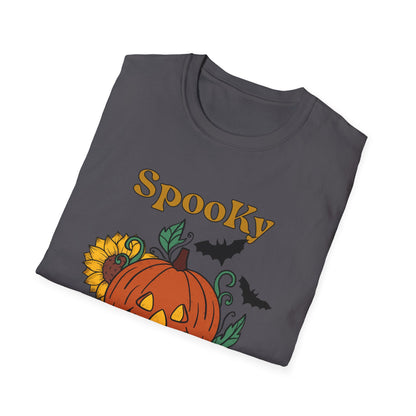 Spooky Season Unisex T-Shirt, Halloween Shirt, Pumpkin Tee, Fall Clothing, Festive Apparel