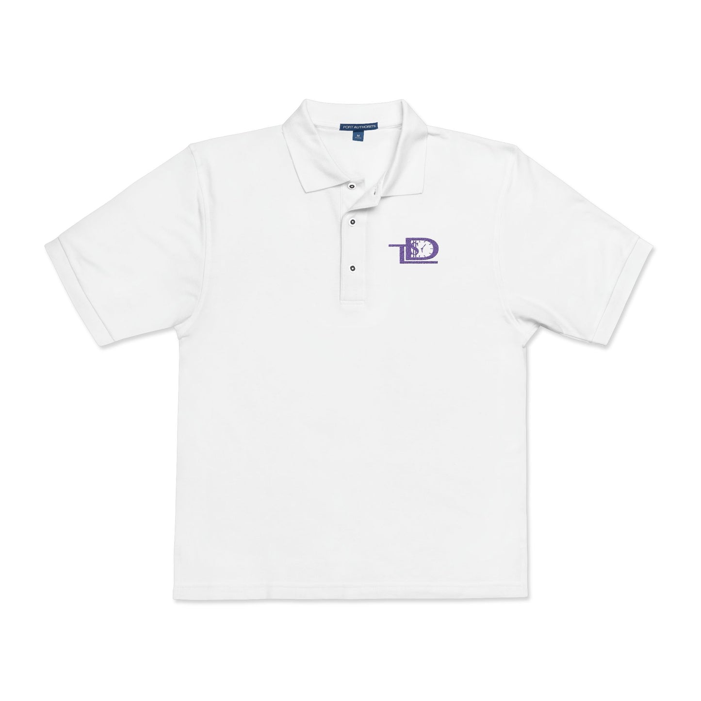time Designs Custom Embroidered Unisex Polo Shirt - Stylish Comfort for Every Occasion
