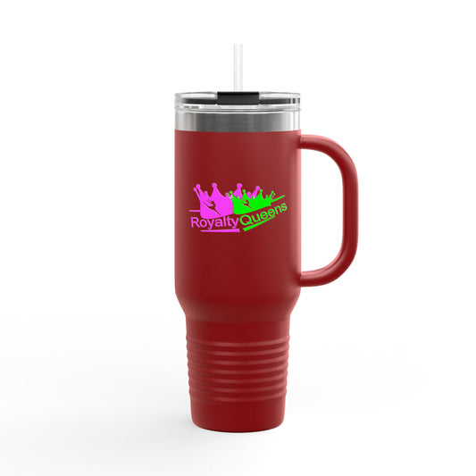 Royalty Queens Insulated Travel Mug - 40oz, Perfect for Coffee Lovers, Gifts for Her, Everyday Use, Birthday Present, Travel Companion