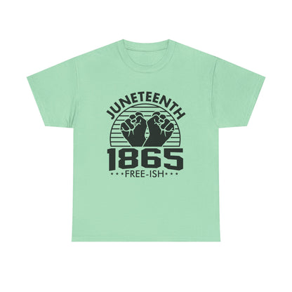 Juneteenth Celebration Tee, Unisex Heavy Cotton Shirt, Black History Month Apparel, Freedom Day Gift, African American Pride Wear