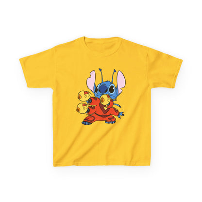 Colorful Kids Tee with Fun Cartoon Design