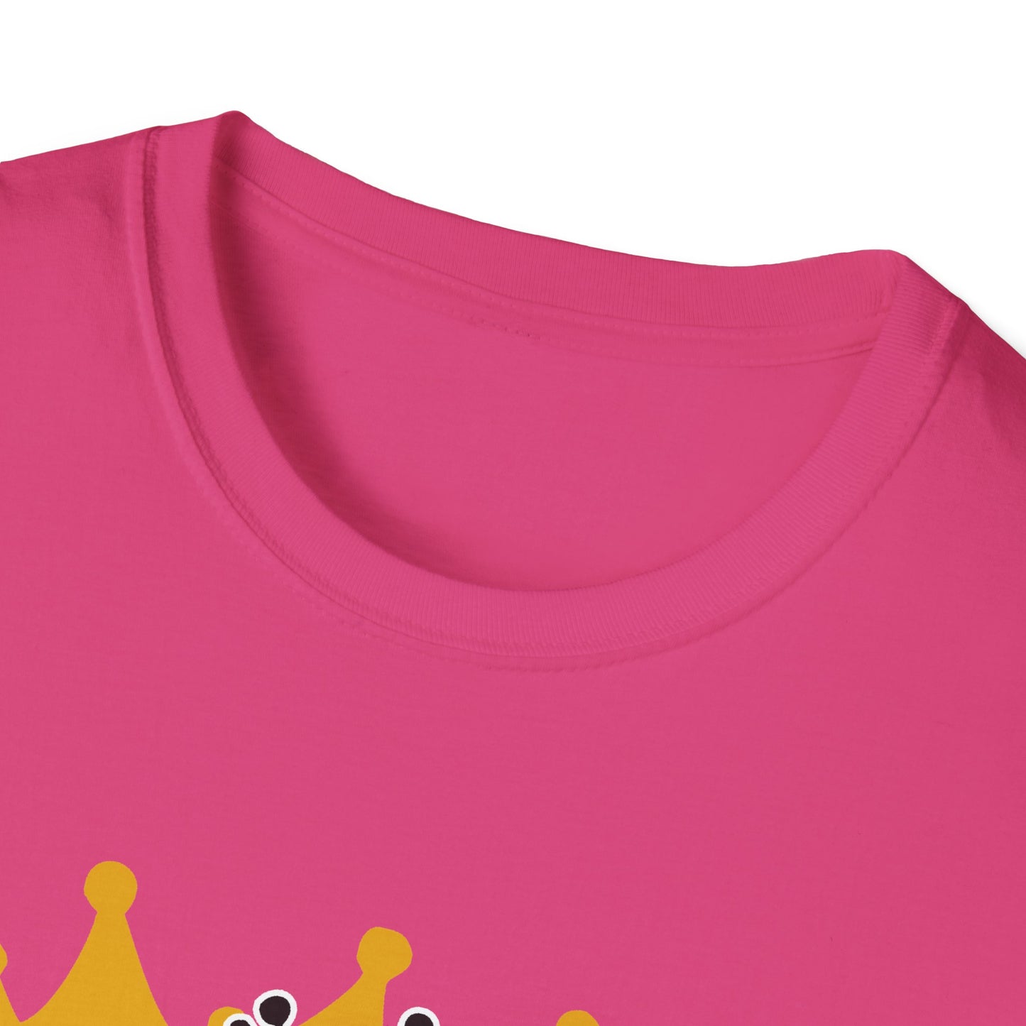 Royalty Queens T-Shirt, Unisex Softstyle Tee, Perfect for Gifts, Birthday Celebrations, Casual Wear, Empowerment Fashion, Unique Style
