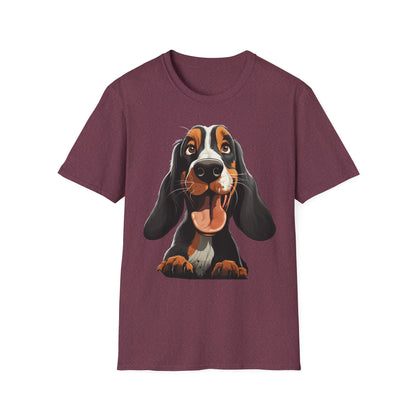 Cute Dog Graphic Unisex Softstyle T-Shirt - Perfect for Pet Lovers