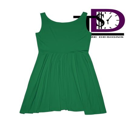 Chic Women's Skater Dress - Perfect for Queens, Casual Party Dress, Summer Outfits, Birthday Gift, Trendy Women's Fashion