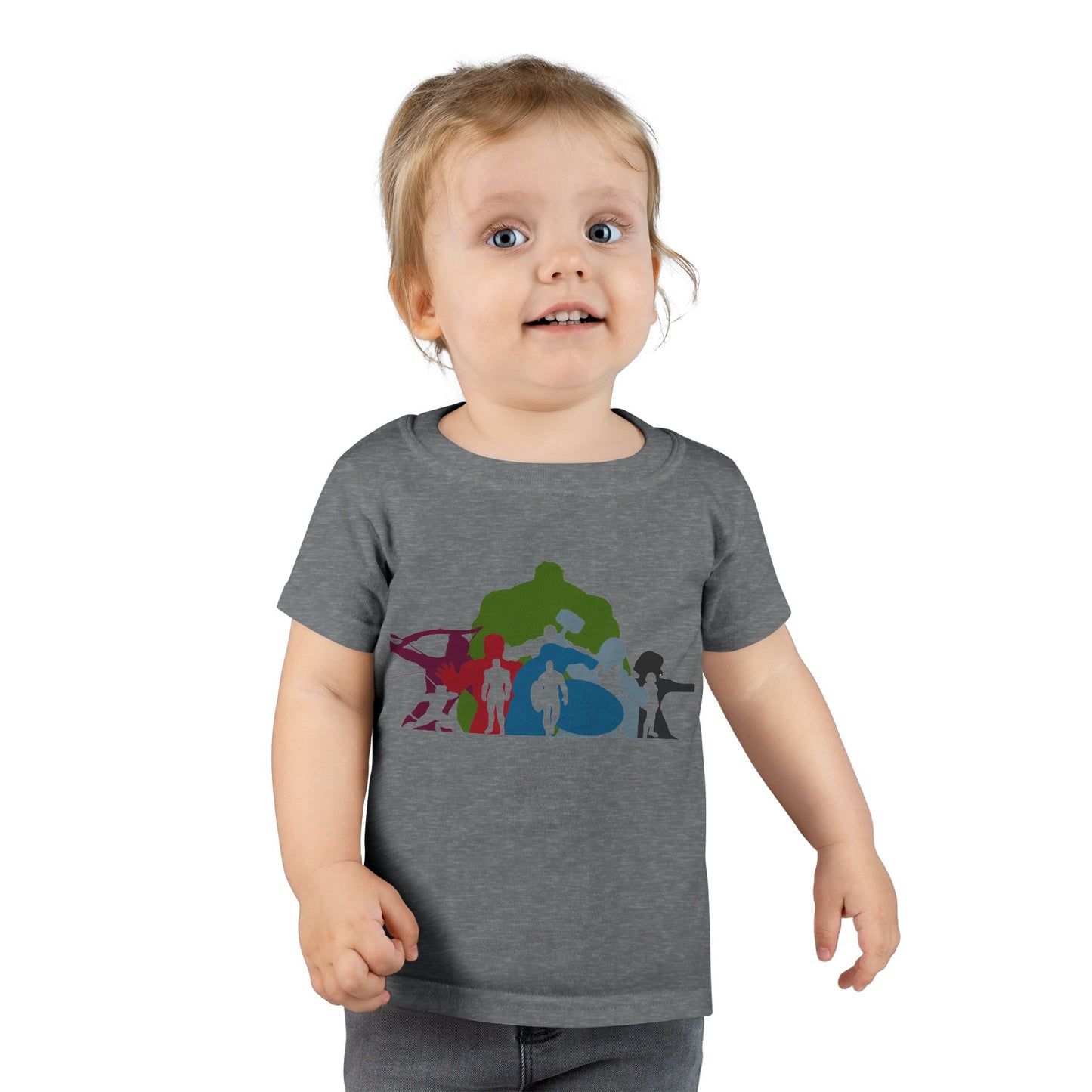 Toddler Superhero T-Shirt, Cute Kids Tee, Ideal for Playtime, Birthday Gifts, Superhero Parties, Everyday Wear, Fun Outfit