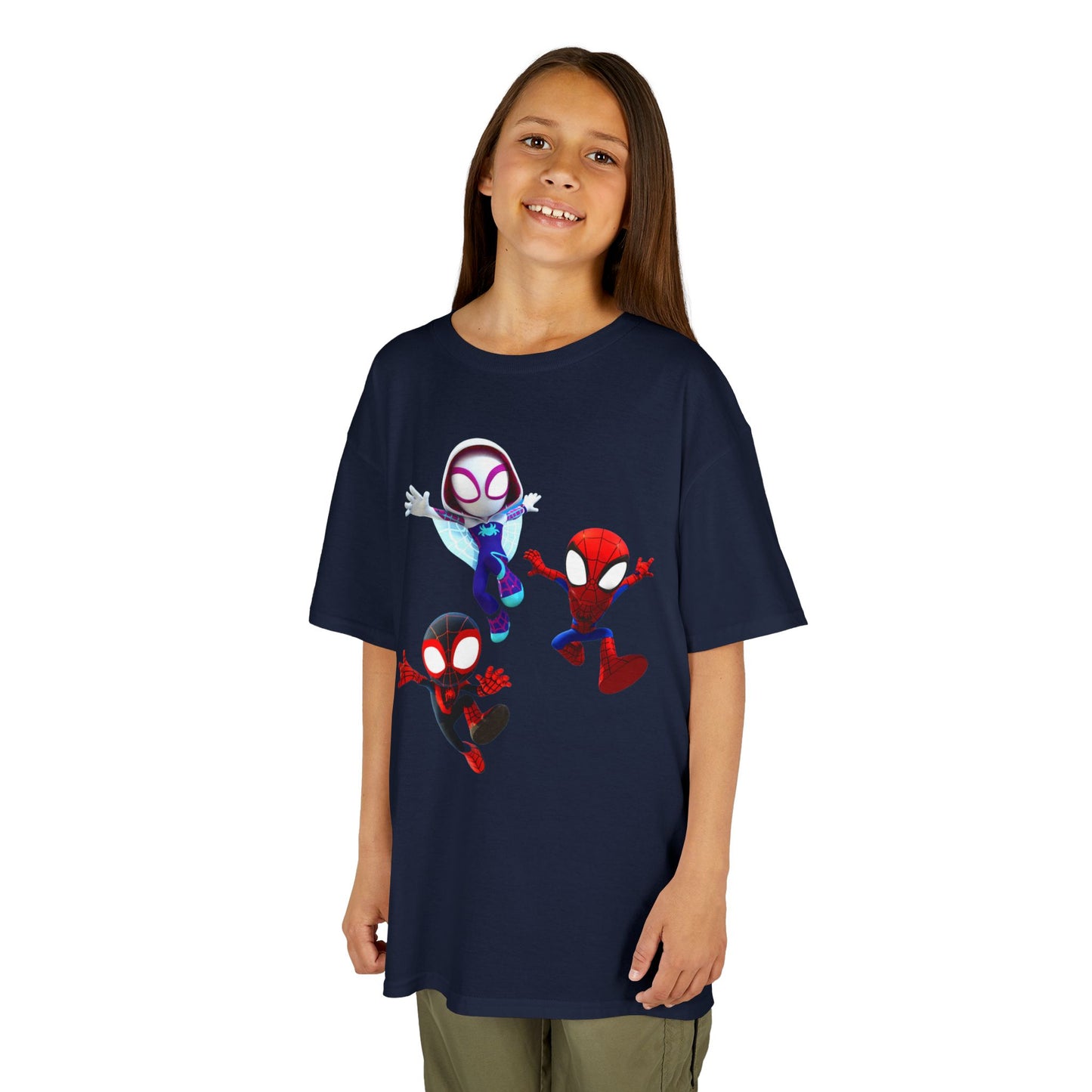 Kids Spider-Man Adventure Tee - Fun and Cozy Cotton T-Shirt for Young Superhero Fans