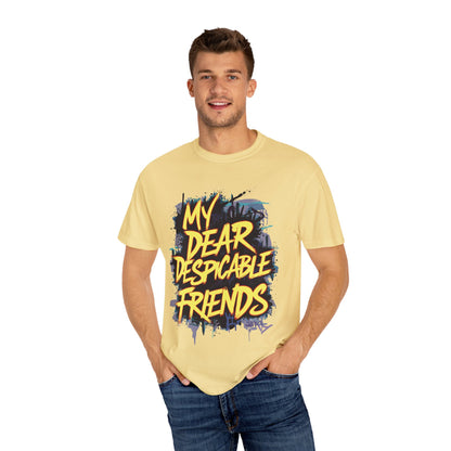 Despicable Friends Graphic Tee, Unisex T-Shirt, Casual Wear, Gift for Friends, Fun Statement Shirt, Graphic Tee for Fans