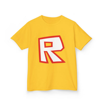 Bold Initial Kids Tee - Fun Casual Wear, Personalized Gift, Birthday Outfit, Everyday Playtime, School Spirit Apparel