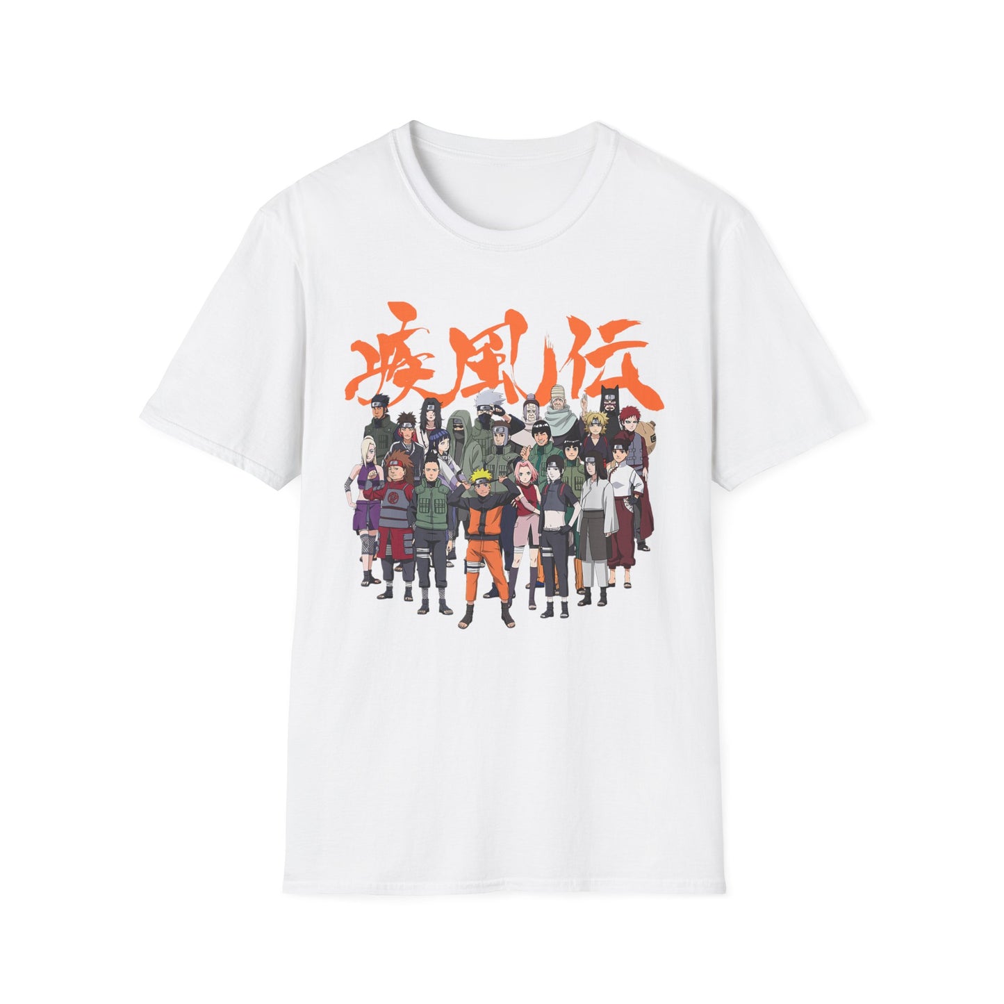 Anime-Inspired Unisex Softstyle T-Shirt - Perfect for Fans of Adventure and Friendship
