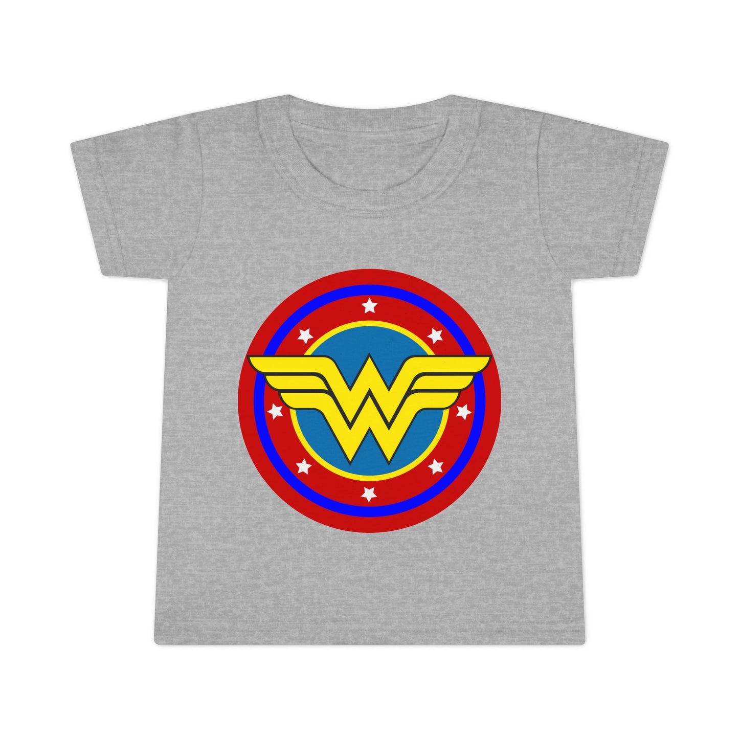 Wonder Woman Toddler T-Shirt, Superhero Tee, Kids Birthday Gift, Toddler Outfit, Superhero Apparel