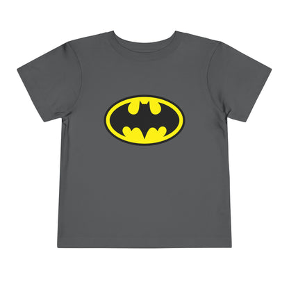 Batman Toddler Short Sleeve Tee - Superhero Shirt for Kids, Birthday Gift, Adventure Wear, Playtime Apparel, Comic Fan Clothing