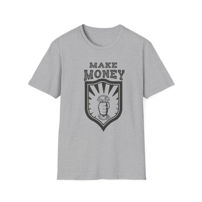 Make Money Unisex Softstyle T-Shirt - Casual Wear for Entrepreneurs