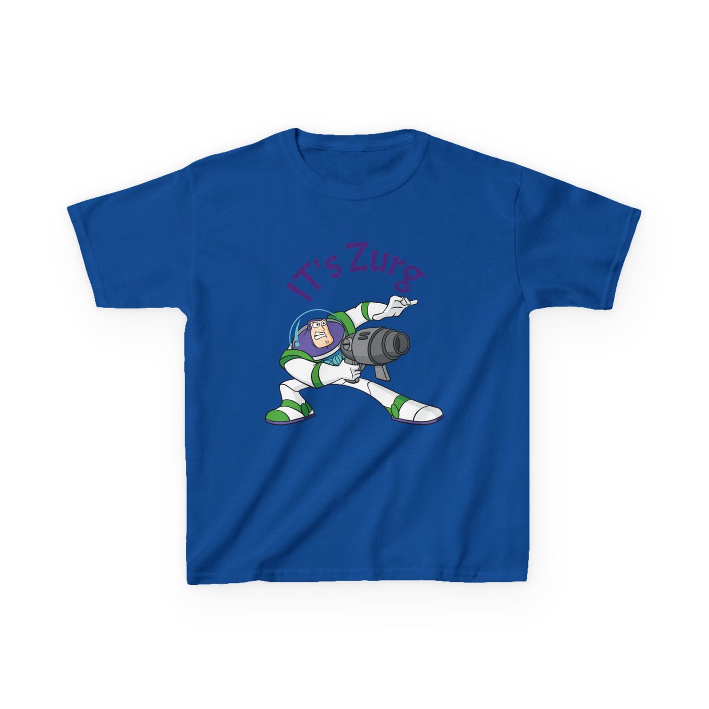 Kids Buzz Lightyear Tee - 'It's Zorg' Fun Cotton T-Shirt