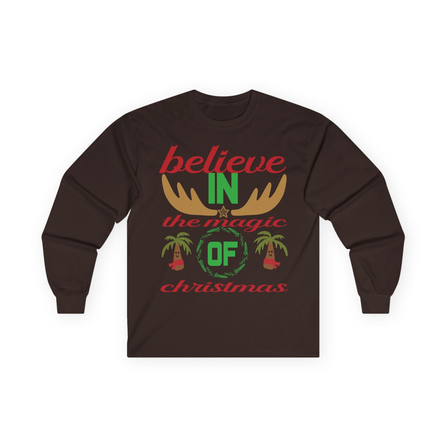 Believe in the Magic of Christmas Long Sleeve Tee, Holiday Apparel, Unisex Christmas Shirt, Festive Holiday Gift, Winter Clothing, [...]