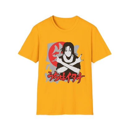 Unisex Softstyle Anime T-Shirt - Iconic Itachi Design
