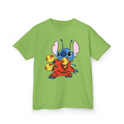 Colorful Kids Tee with Fun Cartoon Design