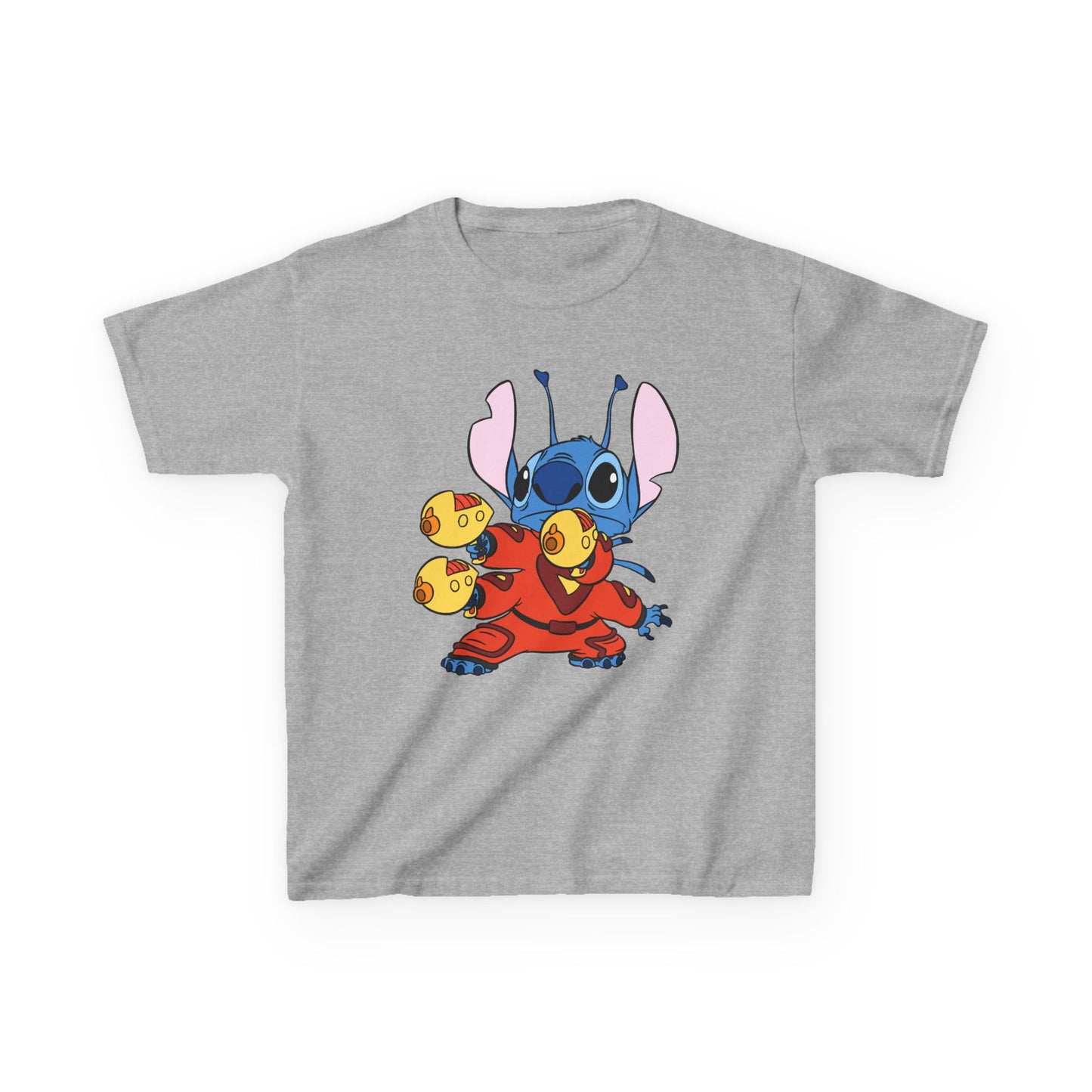 Colorful Kids Tee with Fun Cartoon Design