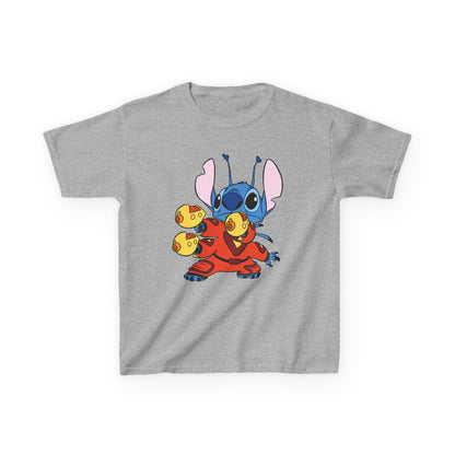 Colorful Kids Tee with Fun Cartoon Design