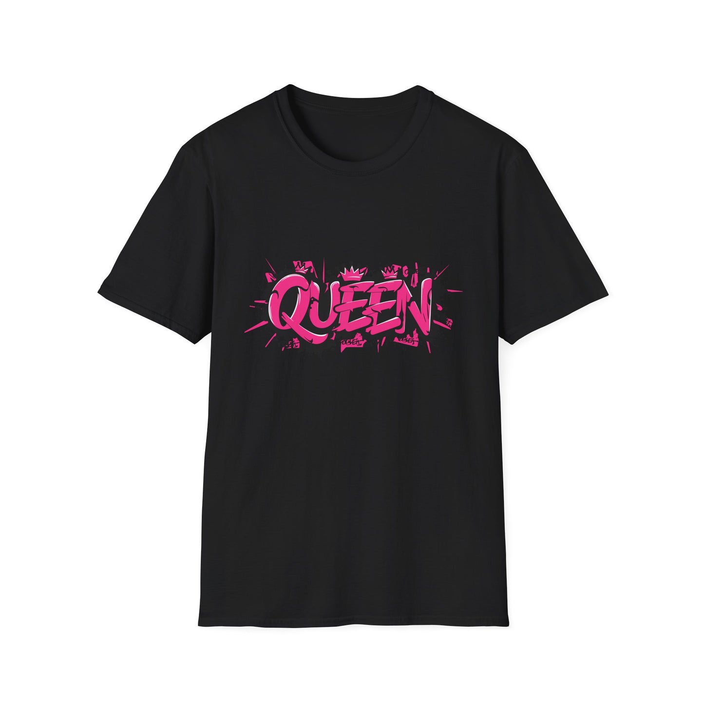 Queen Graphic Unisex T-Shirt, Trendy Apparel for Her, Gift for Birthday, Statement Tee for Queens, Perfect for Casual Outings, [...]