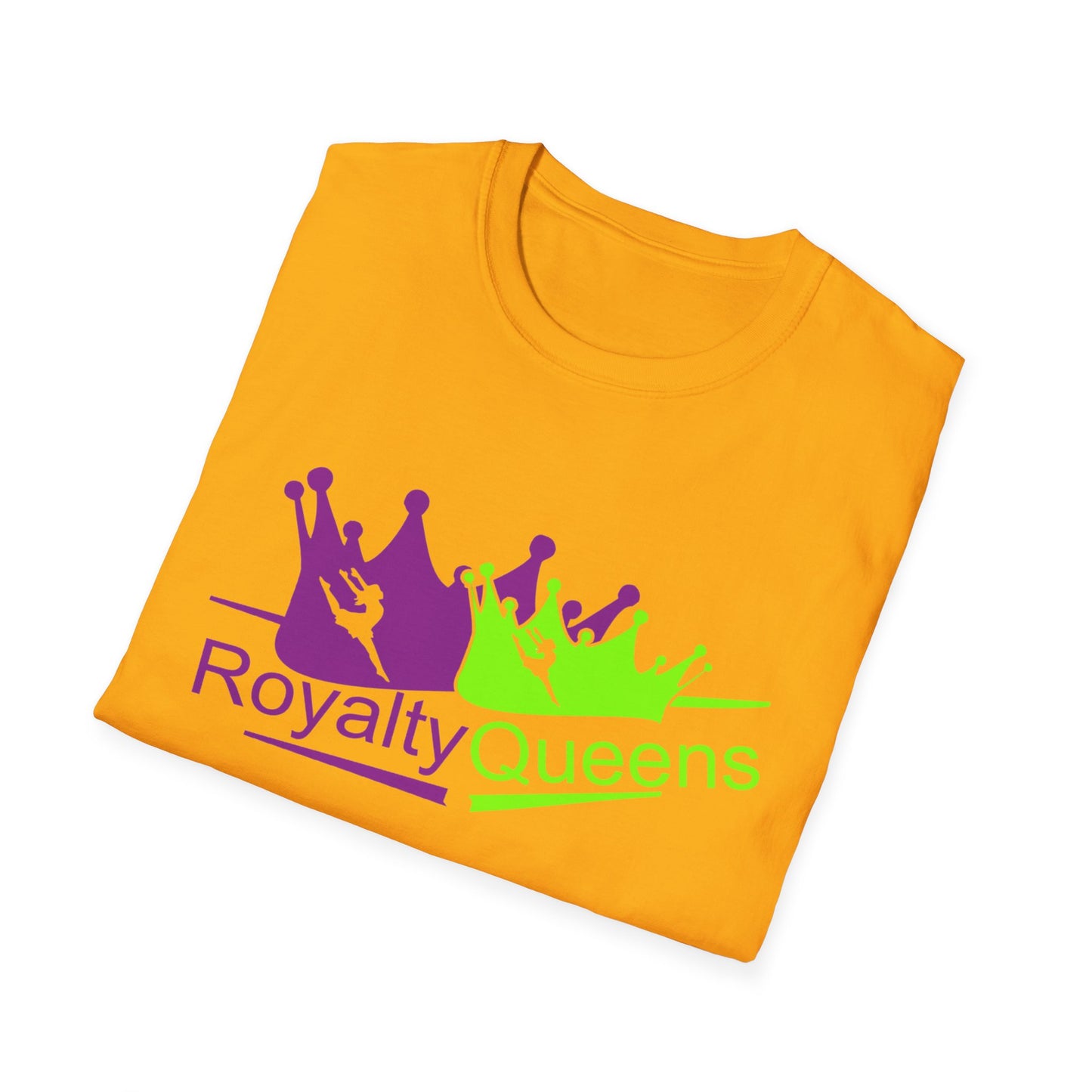 Royalty Queens Unisex T-Shirt | Fun Graphic Tee for Gifts, Celebrations, Birthdays, Crown Lovers, Casual Wear