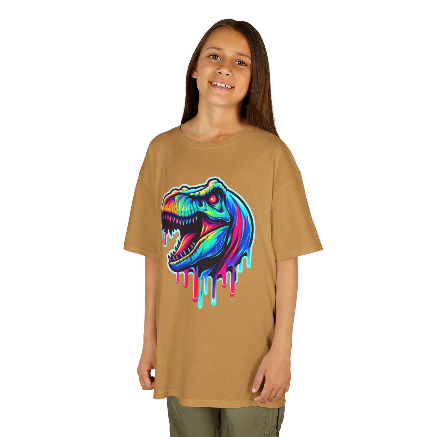 Colorful Dinosaur Kids Tee - Fun for Parties & Everyday Adventures