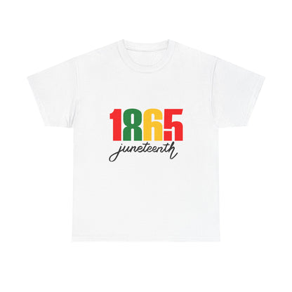 Juneteenth Celebration Tee, Unisex Cotton Shirt, 1865 Juneteenth T-Shirt, Freedom Celebration Apparel, Black History Month Gear