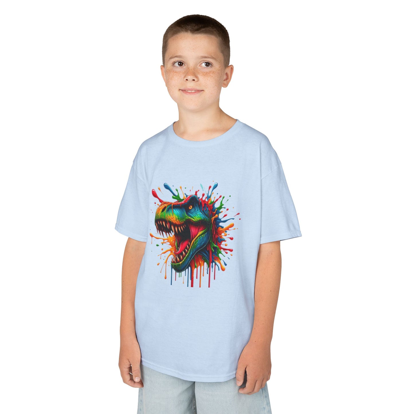 Colorful Dinosaur Kids Heavy Cotton™ Tee