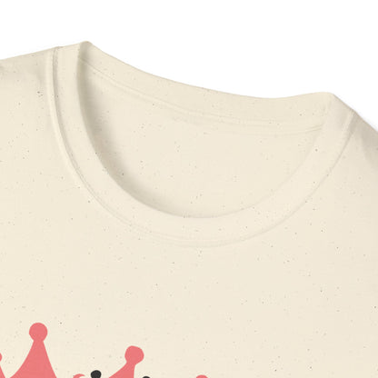 Royalty Queens Unisex Softstyle T-Shirt, Fun Casual Wear, Gift for Her, Birthday, Family Reunion, Celebration Tee