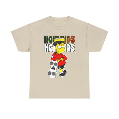 High Minds Unisex Heavy Cotton Tee - Retro Cartoon Vibe