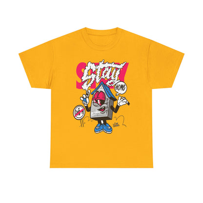 Street Art Unisex Heavy Cotton Tee - SNOT HOME Graphic Design