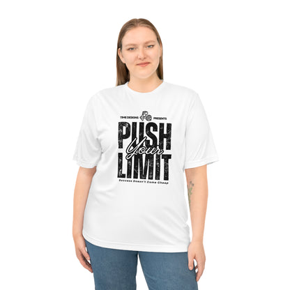 Performance Activewear T-shirt with Motivational Design, Ideal for Fitness Enthusiasts, Great for Gym, Workout, Running, Gift