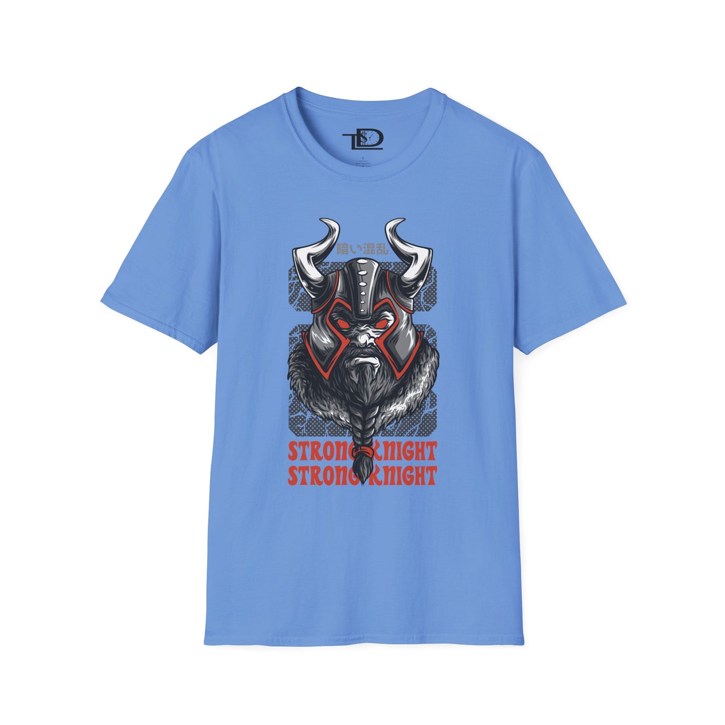 Bold Knight Graphic Tee, Unisex Softstyle T-Shirt, Strength Apparel, Casual Wear, Unique Gift, Core Style