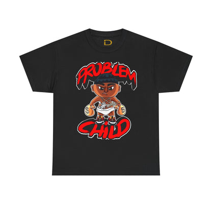 Problem Child Unisex Heavy Cotton Tee - Bold Graphic for Streetwear Lovers