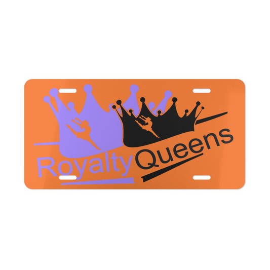 Custom Vanity Plate for Royalty, Personalized Car Tag, Unique Car Decor, Gift for Queens, Fun Auto Accessories