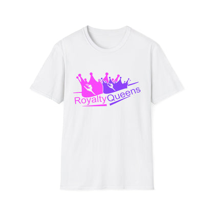 Royalty Queens Unisex Softstyle T-Shirt, Feminist Apparel, Birthday Gift, Casual Wear, Empowerment Tee, Queen Vibes