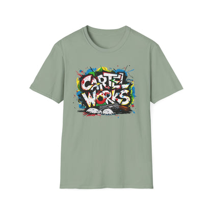 Vibrant Graphic T-Shirt for Creative Souls | Perfect for Art Lovers, Graphic Tee, Gift for Artists, Casual Style, Streetwear