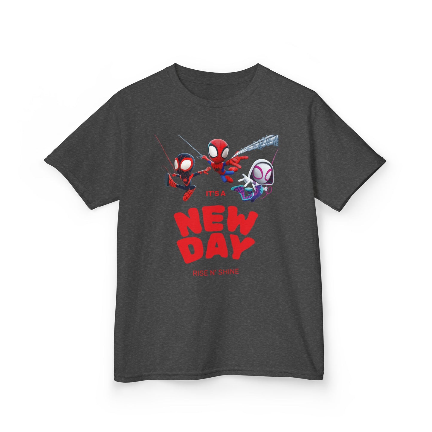 Superhero Kids T-Shirt, Fun Cotton Tee for Boys and Girls, Birthday Gift, Casual Wear, Everyday Style, Spider-Man Inspired Tee