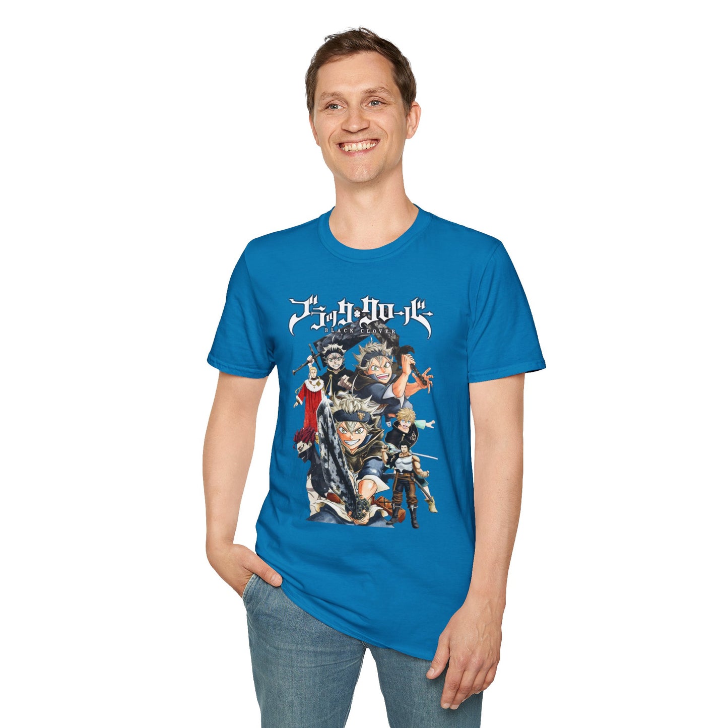 Unisex Softstyle T-Shirt - 'Create Your Own Calm' & Anime Design