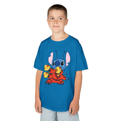 Colorful Kids Tee with Fun Cartoon Design